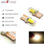 Allextreme EXT52SW Universal T10 LED Parking Light 5630 CMD Super Bright Interior Pilot License Plate Dome Indicator Lamp Bulb for Car Bike and Motorcycle (2W, White, 2 PCS)