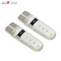 Allextreme EXT10SW Universal T10 LED Parking Light 6 SMD Super Bright Interior Pilot License Plate Dome Indicator Lamp Bulb for Car Bike and Motorcycle (2W, White, 2 PCS)