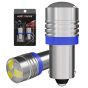 Allextreme EXPLBB2 Universal Multipurpose T10 5 SMD LED Projector Light for Car Interior Exterior, Bike Motorcycle (Cool Blue, 2 Pcs)
