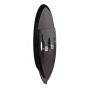 AllExtreme TBBS-099 Rear Brake Shoe Plate Cover for Old Model Bullet Classic Electra and Standard 350cc and 500cc Motorcycles (6 Inch, Black)