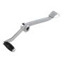 Allextreme Gear Pedal Lever Bike Accessory Heel Toe Gear Shifter Arms Durable Strength Lightweight for Motorcycle (Silver)