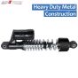 AllExtreme EXRSAS1 Rear Shocker Suspension Spring Adjustable Bike Shock Absorber for Royal Enfield Bullet Motorcycle (Black, 2 Pcs)