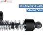 AllExtreme EXRSAS1 Rear Shocker Suspension Spring Adjustable Bike Shock Absorber for Royal Enfield Bullet Motorcycle (Black, 2 Pcs)