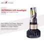 Allextreme Car LED Headlight 35 Watt 3500LM Super Bright H4 Led Conversion Kit Car High/Low Beam Bulb Driving Headlamp Fog Light Chips for SUVs Trucks Sedans Motorcycle