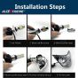 Allextreme Car LED Headlight 35 Watt 3500LM Super Bright H4 Led Conversion Kit Car High/Low Beam Bulb Driving Headlamp Fog Light Chips for SUVs Trucks Sedans Motorcycle