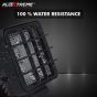 Allextreme EX9LGF2 4 Inch Square Flood Beam 9 LED Fog Light with Mounting Bracket for Car and Motorcycle (27W, White Light, 2 PCS)