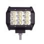 Allextreme EX9SFL1 9 LED Square Fog Light 4 Inches Waterproof Driving Spot Lamp with Adjustable Mounting Bracket for Cars Motorcycle and Bike (27W, White Light, 1 PC)