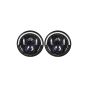 Allextreme 7-Inch Round H4 H13 LED Halogen Headlight with DRL High/Low Beam Turn Signal Angel Eyes for Jeep Wrangler Motorcycles & Cars (Pack of 2, Amber/White)