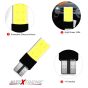 Allextreme EXT6SCW Universal T10 LED Parking Light 6 SMD Super Bright Chipset Silicone License Plate Dome Indicator Lamp Bulb for Car Bike and Motorcycle (3W, White, 2 PCS)