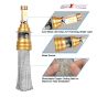 AllExtreme EXHIDP1 HID LED Headlight Bulb Headlamp Conversion Kit for HID or Halogen Replacement (60W, Pack of 1)