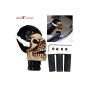 Allextreme EXHGKD1 Skull Head Gear Shift Head Knob Manual Stick Shifter Lever Cover Fits Car & Truck Without Lock Button (Devil Ape)