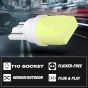Allextreme FBG006 T10 Multipurpose LED Projector Light for Car Interior Exterior, Bike and Motorcycle (Set of 2)