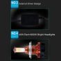 AllExtreme EXH4W2 Car LED H4 Headlight Conversion Kit Lamp Bulbs for Front Fog Headlamp for Cars and Bike (80W, Pack of 2)