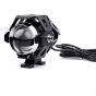 Allextreme EXU5FLB1 U5 CREE Aluminium Alloy LED Driving Fog Light for All Motorcycles, ATV and Bikes