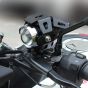 Allextreme EXU5FLB1 U5 CREE Aluminium Alloy LED Driving Fog Light for All Motorcycles, ATV and Bikes