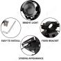 Allextreme EXU5FLB1 U5 CREE Aluminium Alloy LED Driving Fog Light for All Motorcycles, ATV and Bikes