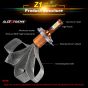 Allextreme 3 LED Car H4 Headlight 30W High Low Beam 10000LM Car Driving Headlamp Bulb 6000K Super Coverage Fog Light Chip Fog Light for SUVs Trucks Sedans