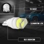 Allextreme EXT102G T10 Multipurpose LED Projector Light for Car Interior Exterior, Bike and Motorcycle (Green, Set of 2)