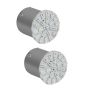 Allextreme BA9S Universal T10 LED Parking Light 22 SMD COB Chip 6000K Front and Back Indicator Light Super Bright for Car Bike and Motorcycle (Set of 2, Blue)