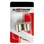 Allextreme BA9S Universal T10 LED Parking Light 22 SMD COB Chip 6000K Front and Back Indicator Light Super Bright for Car Bike and Motorcycle (Set of 2, Blue)