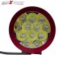 Allextreme EX12FH2 12 LED Fog Light with Attached High Decibel Loud Sound Horn for Motorcycle and Cars (Random Colors, 2 PCS)