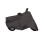AllExtreme EXSBCB1 Universal Waterproof Motorcycle Bike Body Cover for All Weather Outdoor Sun Wind and Rain Protection (Extra Large, Black)