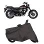 AllExtreme EXSBCB1 Universal Waterproof Motorcycle Bike Body Cover for All Weather Outdoor Sun Wind and Rain Protection (Extra Large, Black)