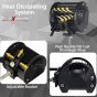 Allextreme EX4IF2P 18 LED Driving Fog Light Bar 4 inch Cube CREE Waterproof Pod Work Light for Bike Cars and Motorcycle (36W, White Light, 2 PC)