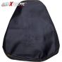 Allextreme Motorcycle Seat Cover PU Leather Anti Skid Split Water-Resistant Bike Cushion Compatible with All Motorcycles- (Black, Model-15)