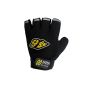 Allextreme EXHFG02 Bike Racing Half Finger Gloves Soft & Breathable Design Ideal for Biking & Gyming - (Black, M)
