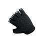 Allextreme EXHFG02 Bike Racing Half Finger Gloves Soft & Breathable Design Ideal for Biking & Gyming - (Black, M)