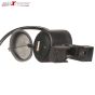 AllExtreme EXUMCB1 Universal USB Charger Mobile Charging Socket with LED Power Indicator for Bike Car Motorcycle ATV (Black)
