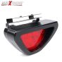 Allextreme EX12TL1 Car LED Brake Light Triangle Rear Tail Light Vehicle Reverse Lamp Warning Strobe Flash Light Modification Indicator Light (12 Led, Red)