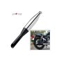 ALLEXTREME Red Rooster Silencer Exhaust with Bush Compatible for Royal Enfield BS3 and BS4 Model Bullet 350cc and 500cc (Chrome with Black Tail)