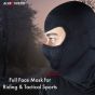 AllExtreme EXHFM2B Bike Riding Face Mask Anti Pollution Dust Sun Protection Half Air Net Ninja Face Cover Mask (Black)