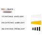Allextreme EX9LSYW1 9 LED Square Fog Light 4 Inch Waterproof Flood Spot Combo Beam Driving Strobe Lamp for Car, Bike and Motorcycles (27W, White and Yellow, 1 PC)