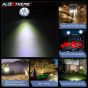 Allextreme EX6FLD2 6 LED Round Fog Light Spot Beam Driving Lamp Universal for Motorcycle, Car, SUV and Bikes (15W, White Light, 2 PCS)