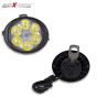 Allextreme EX6FOS2 6 LED Oval Mirror Mount Fog Light With Switch Adjustable Angle Spot Beam Waterproof Driving Lamp for Motorcycle and Bike (18W, White Light, 2 PCS)