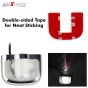 AllExtreme EXCDRTH1 Car Door Shadow Projector Laser Light Entry Courtesy Welcome LED Logo Lamp for All Honda Cars (2 Pc)