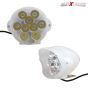 Allextreme EX9BMW1 9 LED Fog Light White Light Waterproof Mirror Mount Driving Work Lamp with Multicolor Beads for Motorcycles and Cars (15W, Multicolor Light, 1 PC)