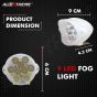 Allextreme EX9BMW1 9 LED Fog Light White Light Waterproof Mirror Mount Driving Work Lamp with Multicolor Beads for Motorcycles and Cars (15W, Multicolor Light, 1 PC)
