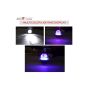 Allextreme EXU3R2P U3 CREE LED Fog Light Universal Waterproof Headlamp with Mounting Brackets for Motorcycle and Cars (9W, White & Red Light, 2 PCS)