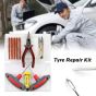 AllExtreme Universal Tubeless Tyre Puncture Repair Kit Flat Tire Puncher Patch Tools (Model 9)