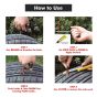AllExtreme Universal Tubeless Tyre Puncture Repair Kit Flat Tire Puncher Patch Tools (Model 8)
