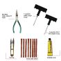 AllExtreme Universal Tubeless Tyre Puncture Repair Kit Flat Tire Puncher Patch Tools (Model 8)
