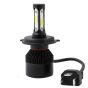 Allextreme 3 Car LED H4 6000K Headlight 25 Watt 2000LM Driving Headlamp Conversion Kit Car High/Low Beam Bright Beam Chip Fog Light for SUVs Trucks Sedans Motorcycle (White)