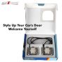 Allextreme EXCDLM01 Car Door Shadow Projector Laser Light Entry Courtesy Welcome LED Logo Lamp Compatible with All Mahindra Cars (2 Pcs)
