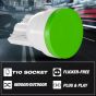 Allextreme EXTPLG3 Universal T10 LED Parking Light Super Bright Interior Pilot License Plate Dome Indicator Lamp Bulb for Car Bike and Motorcycle (1W, Green, 2 PCS)