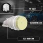 Allextreme EXT10XD Universal T10 LED Parking Light Super Bright Interior Pilot License Plate Dome Indicator Lamp Bulb for Car Bike and Motorcycle (1W, White, 2 PCS)