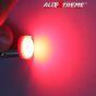 Allextreme EXBA9PR BA9S LED Parking Light Super Bright Car Interior License Plate Wedge Dome Trunk Dashboard Bulb for Car Bike and Motorcycle (3W, Red, 2 PCS)